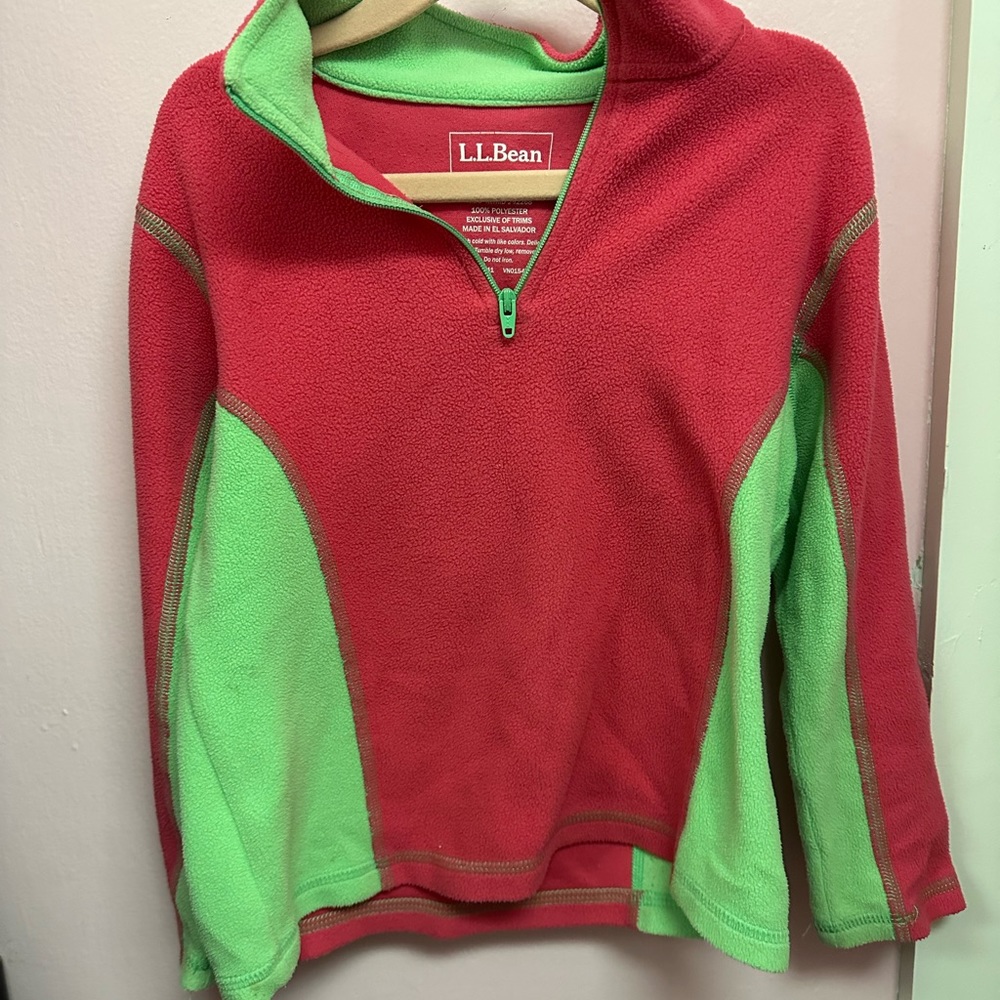 L.L. Bean kids pullover